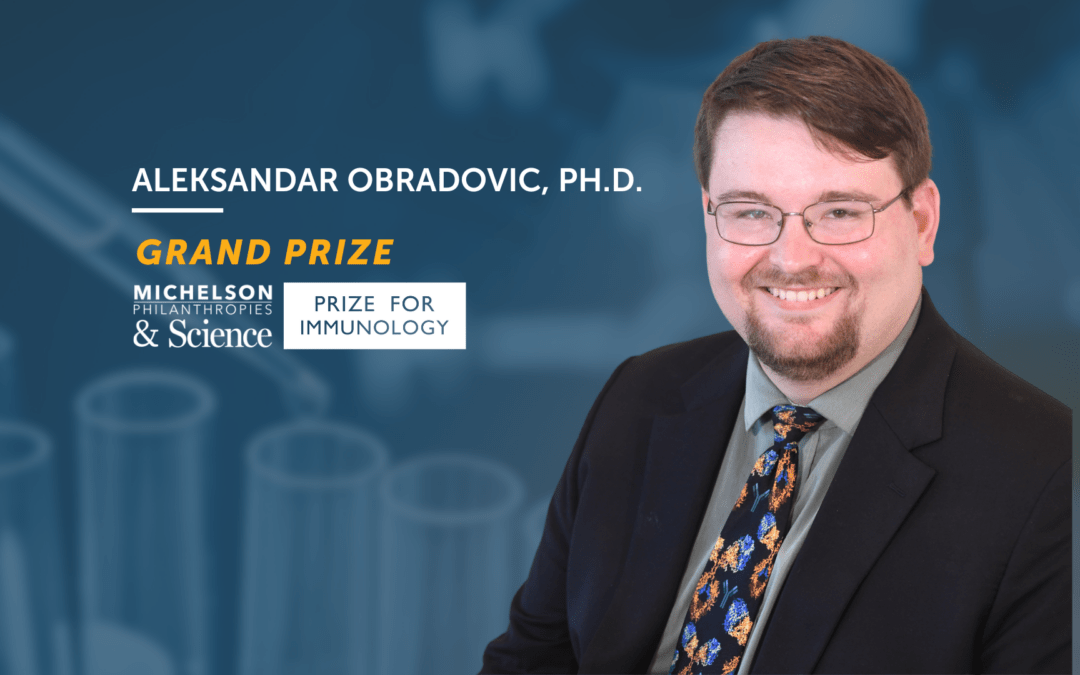 Breaking New Ground: Dr. Aleksandar Obradovic’s Research on Precision Immunotherapy Wins 2023 Michelson Prize