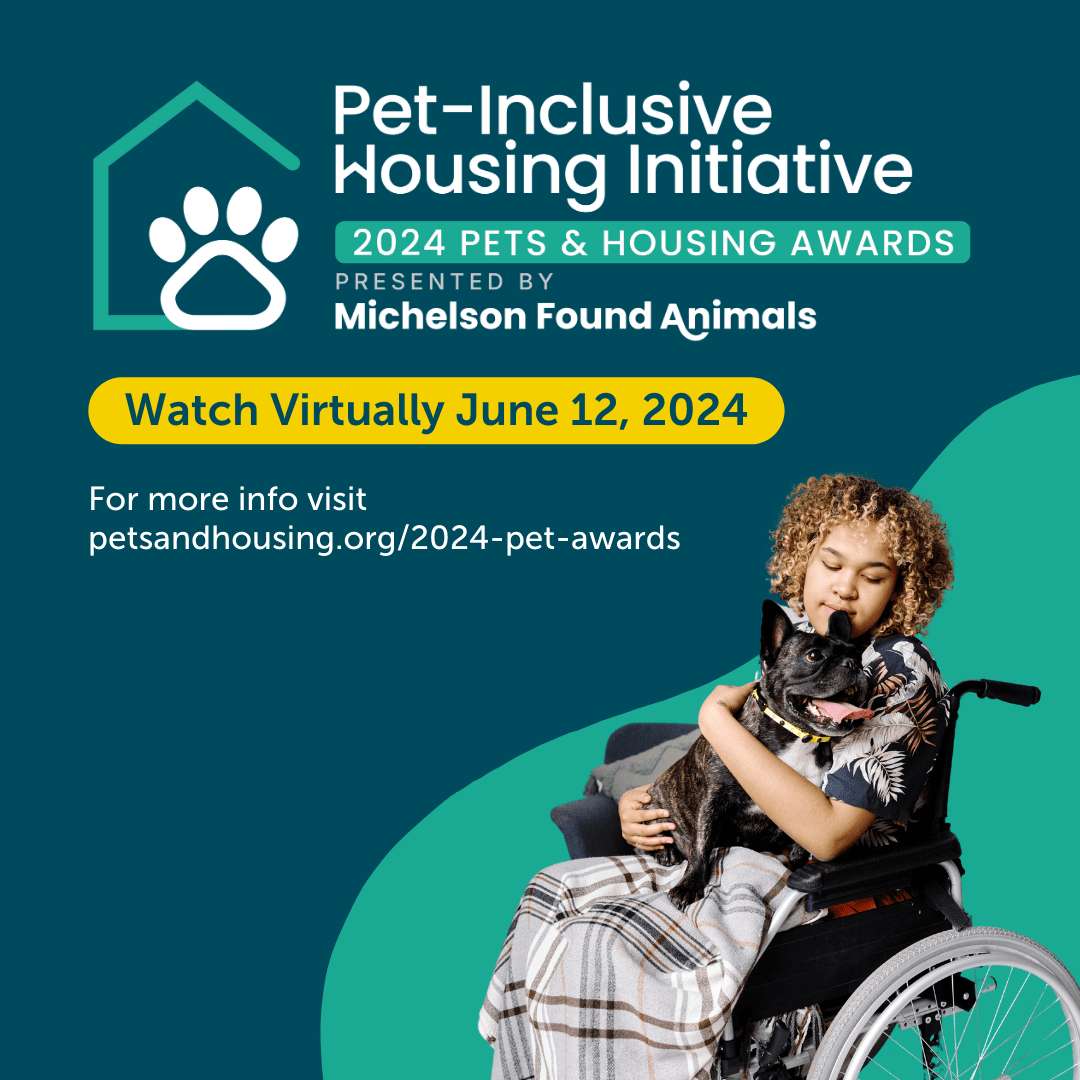 2024 Pets and Housing Virtual Awards