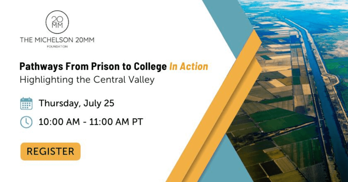 Pathways from Prison to College In Action: Central Valley