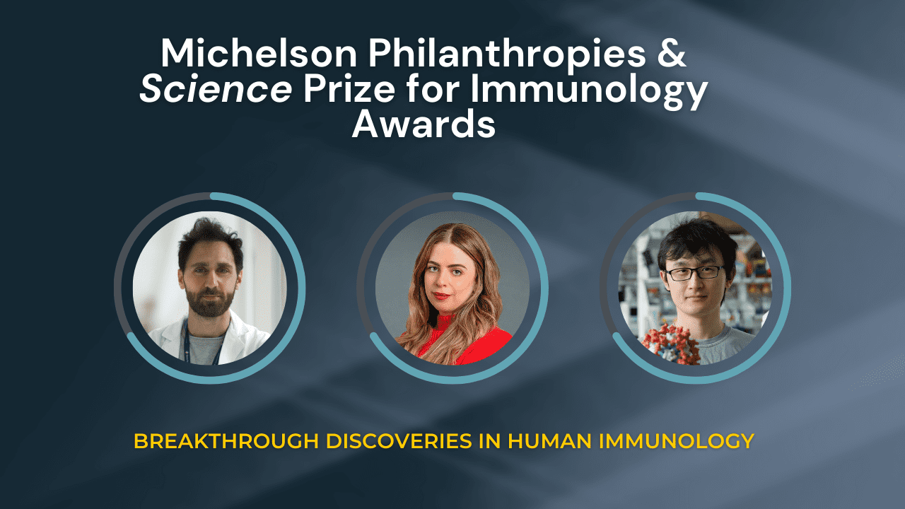 2024 Michelson Philanthropies & Science Prize for Immunology Awards